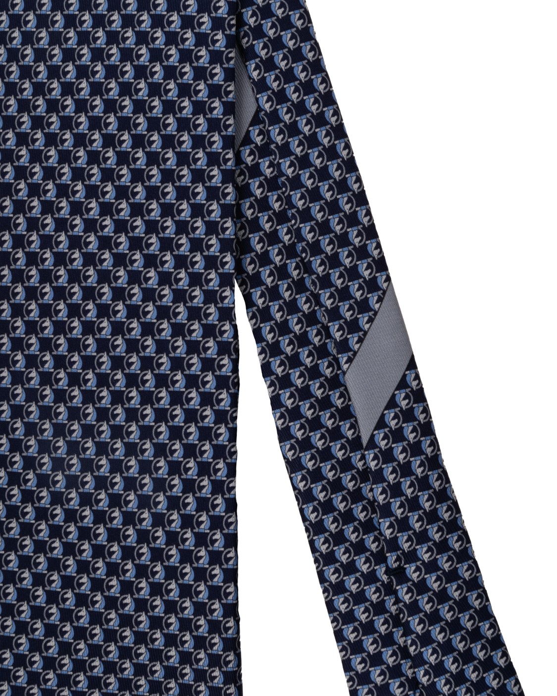 shop SALVATORE FERRAGAMO  Cravatta: Salvatore Ferragamo cravatta in seta.
Cravatta in pura seta decorata con pattern di destrieri.
Composizione: 100% Seta.
Made in Italy.. 350406 4 NAPOLEONE-0740155 001 number 151741